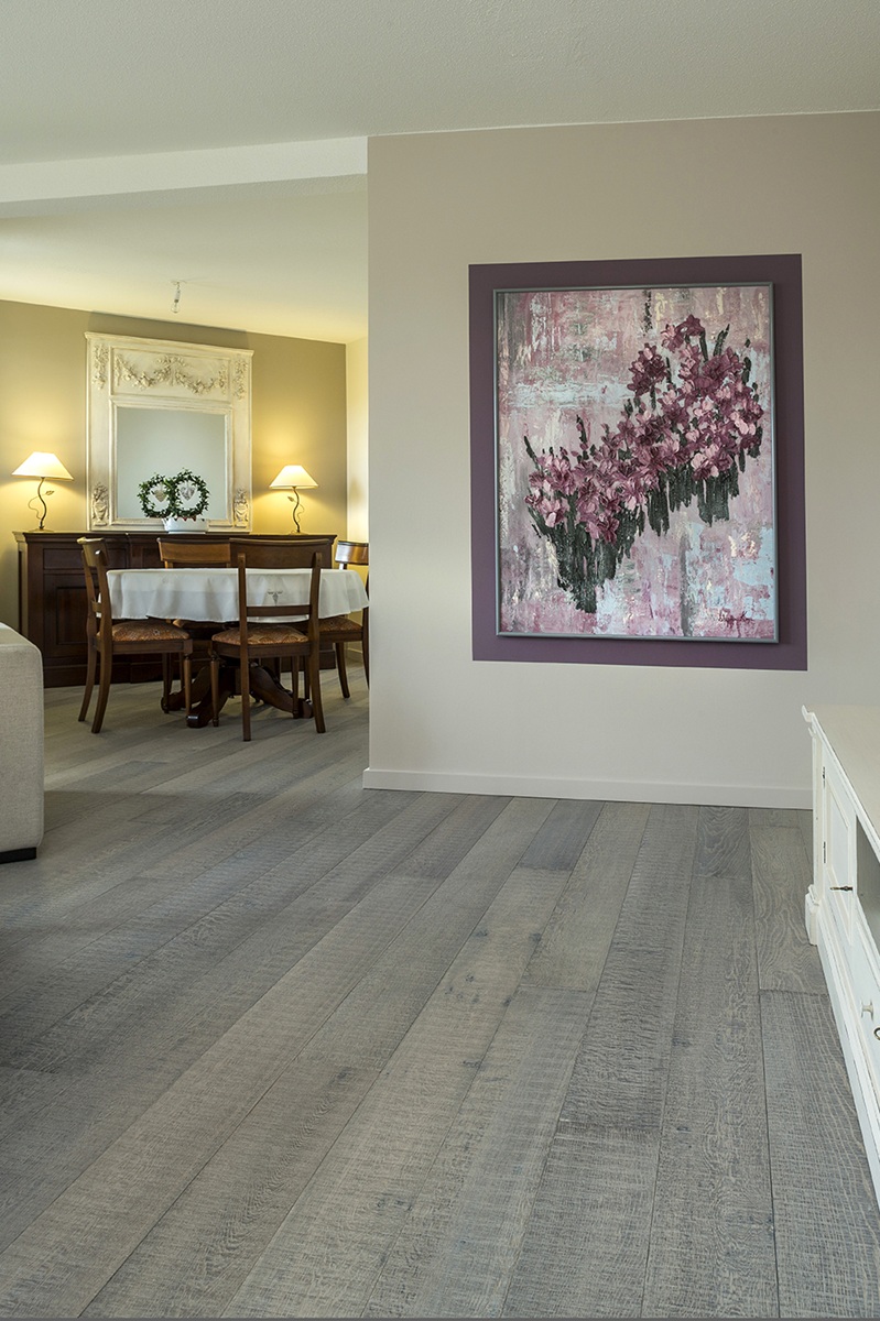 Lot de parquets contrecollés